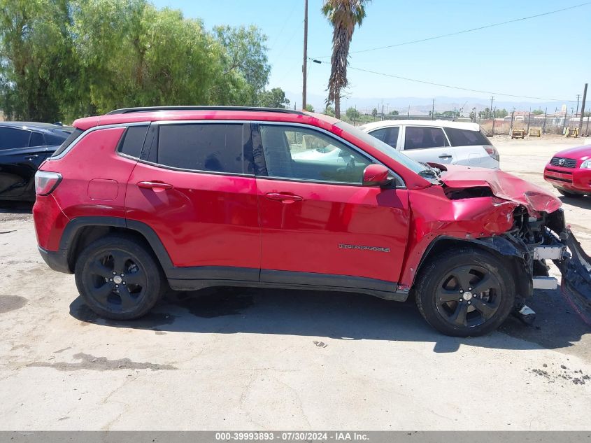 2018 Jeep Compass Latitude Fwd VIN: 3C4NJCBB2JT212972 Lot: 39993893