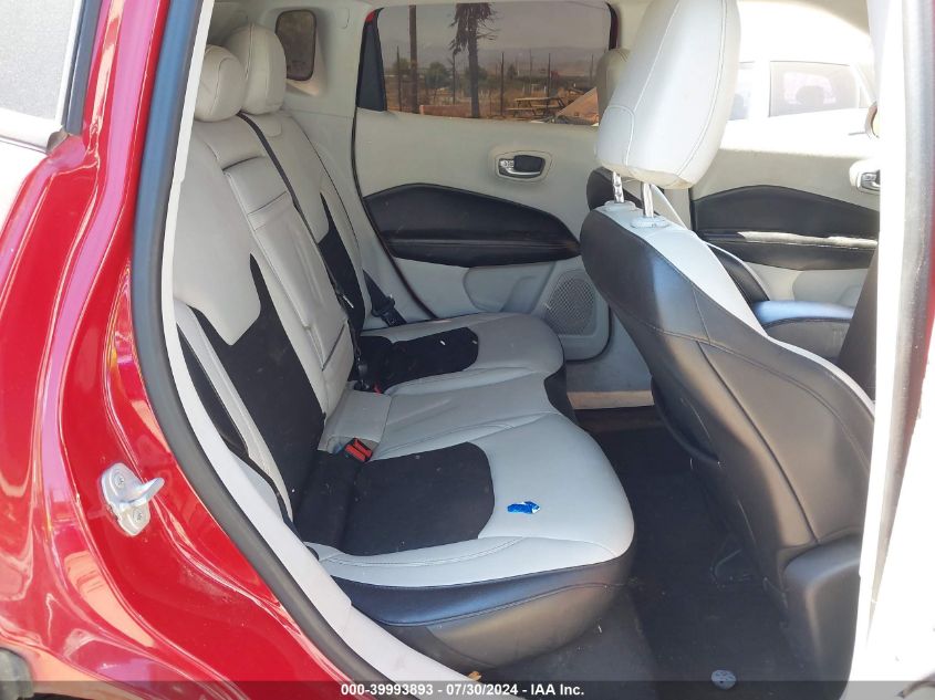 2018 Jeep Compass Latitude Fwd VIN: 3C4NJCBB2JT212972 Lot: 39993893