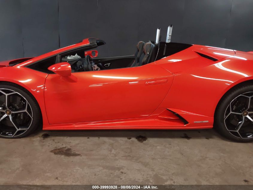 2020 Lamborghini Huracan Evo VIN: ZHWUT4ZF4LLA13497 Lot: 39993928