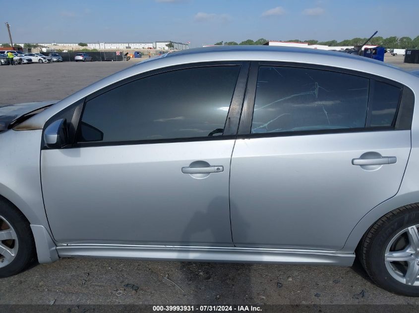 2010 Nissan Sentra 2.0Sr VIN: 3N1AB6AP7AL671301 Lot: 39993931