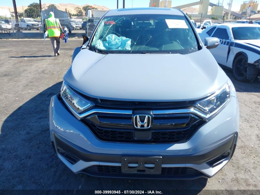 2021 Honda Cr-V 2Wd Ex VIN: 7FARW1H55ME012491 Lot: 39993945