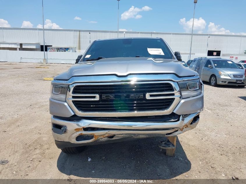 2019 Ram 1500 Big Horn/Lone Star 4X4 5'7 Box VIN: 1C6SRFFT4KN627154 Lot: 39994003