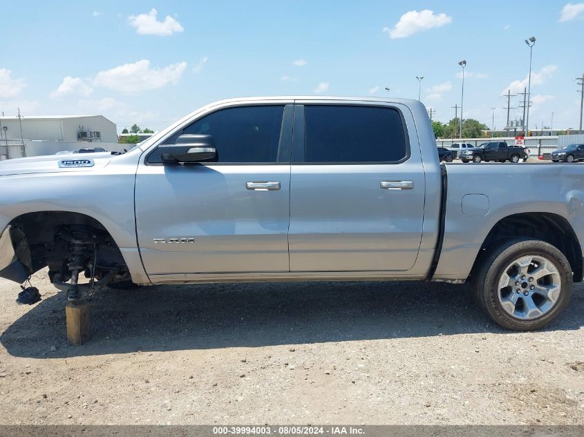 2019 Ram 1500 Big Horn/Lone Star 4X4 5'7 Box VIN: 1C6SRFFT4KN627154 Lot: 39994003