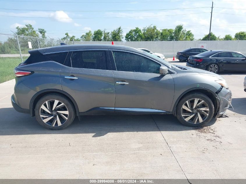 2016 Nissan Murano Platinum VIN: 5N1AZ2MG5GN158940 Lot: 39994008