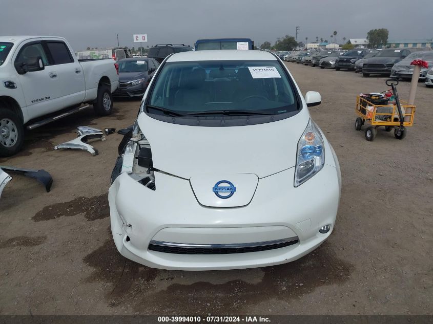2015 Nissan Leaf Sl VIN: 1N4AZ0CP3FC324995 Lot: 39994010