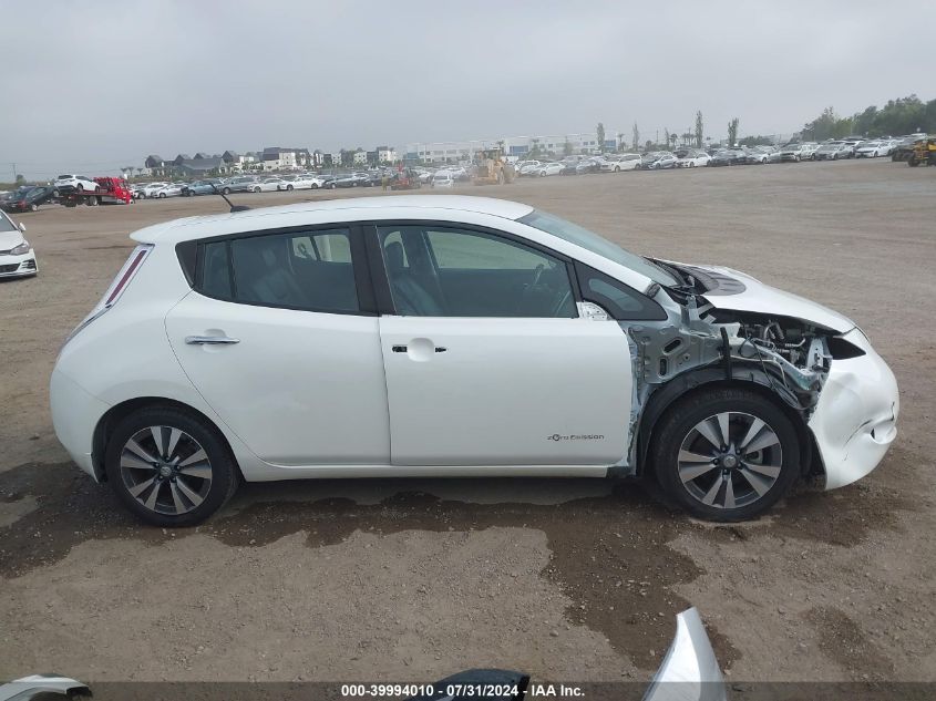 2015 Nissan Leaf Sl VIN: 1N4AZ0CP3FC324995 Lot: 39994010