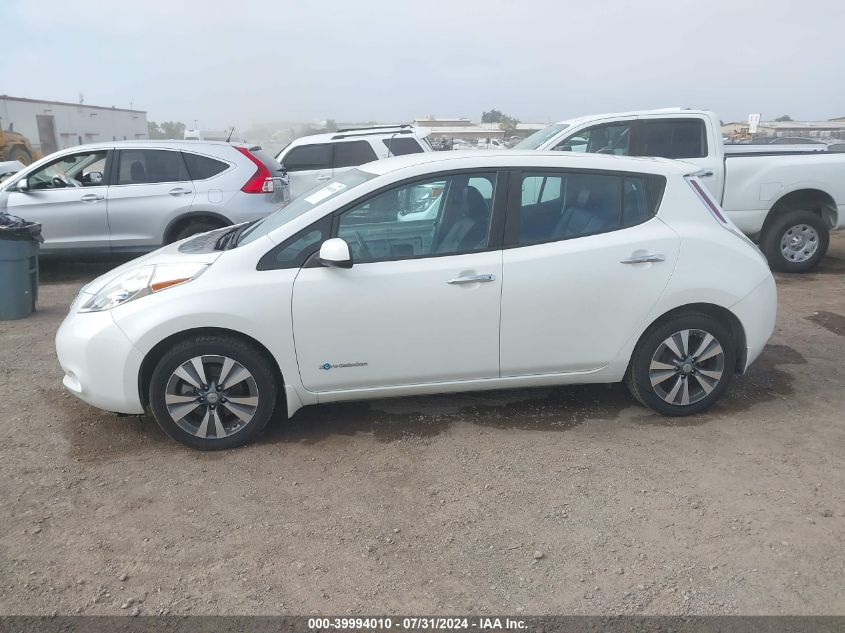 2015 Nissan Leaf Sl VIN: 1N4AZ0CP3FC324995 Lot: 39994010