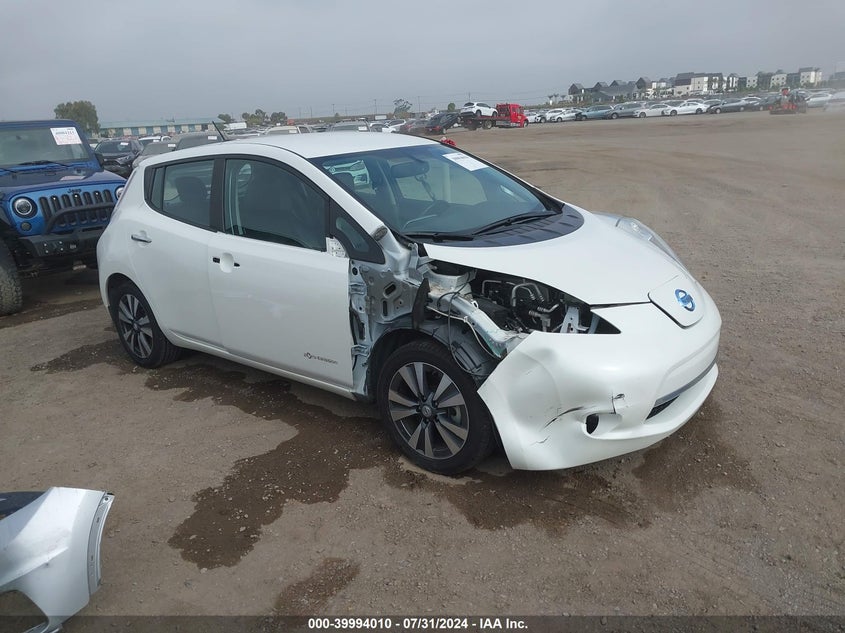 2015 Nissan Leaf Sl VIN: 1N4AZ0CP3FC324995 Lot: 39994010