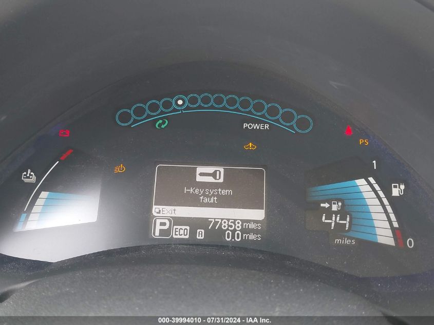 2015 Nissan Leaf Sl VIN: 1N4AZ0CP3FC324995 Lot: 39994010