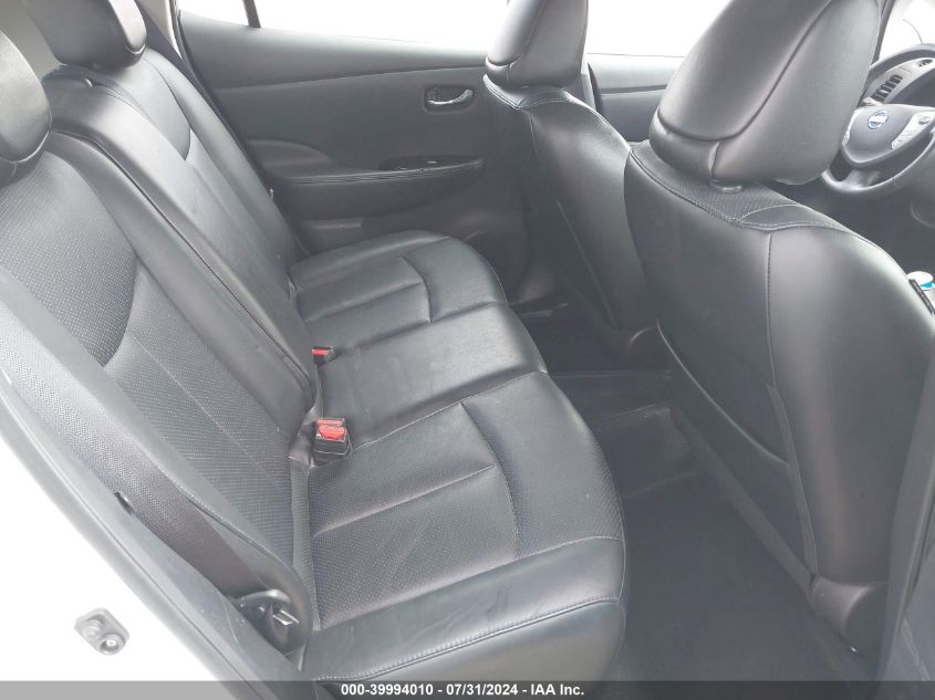 2015 Nissan Leaf Sl VIN: 1N4AZ0CP3FC324995 Lot: 39994010