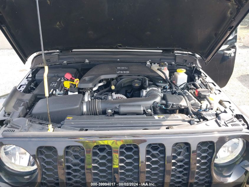 2021 Jeep Gladiator Sport S 4X4 VIN: 1C6HJTAG4ML549693 Lot: 39994017