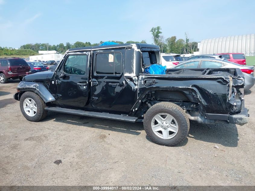 2021 Jeep Gladiator Sport S 4X4 VIN: 1C6HJTAG4ML549693 Lot: 39994017