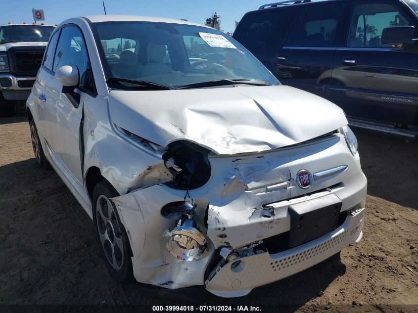 2018 Fiat 500E Battery Electric VIN: 3C3CFFGE8JT466784 Lot: 39994018