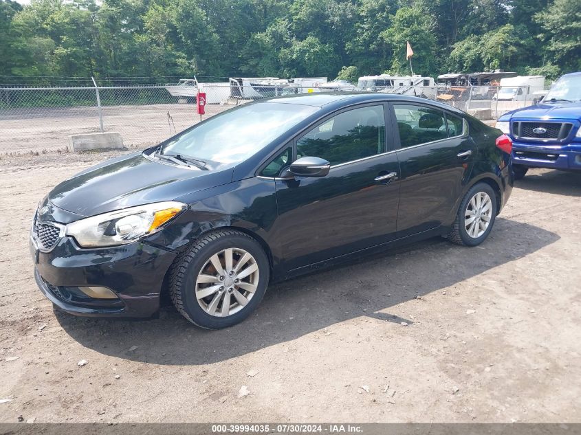 KNAFX4A82E5198119 | 2014 KIA FORTE