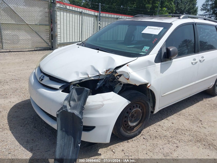 2008 Toyota Sienna Ce VIN: 5TDZK23C58S181818 Lot: 39994052