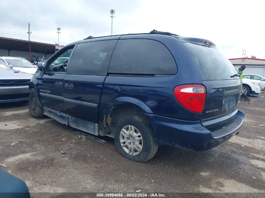 2005 Dodge Grand Caravan Se VIN: 1D4GP24R65B245804 Lot: 39994055