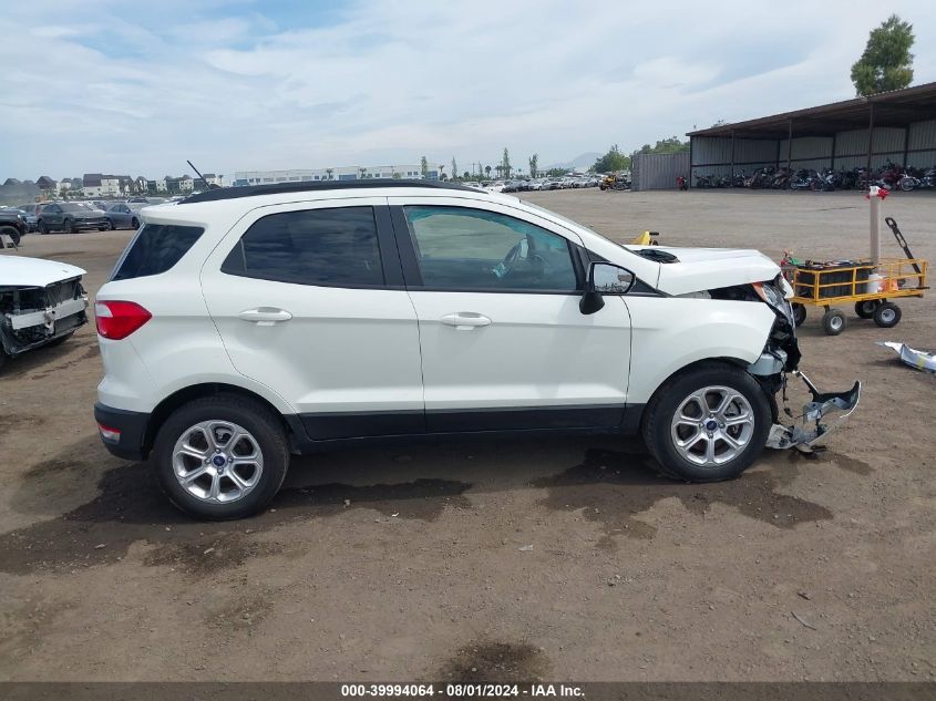 2021 Ford Ecosport Se VIN: MAJ3S2GE9MC444119 Lot: 39994064