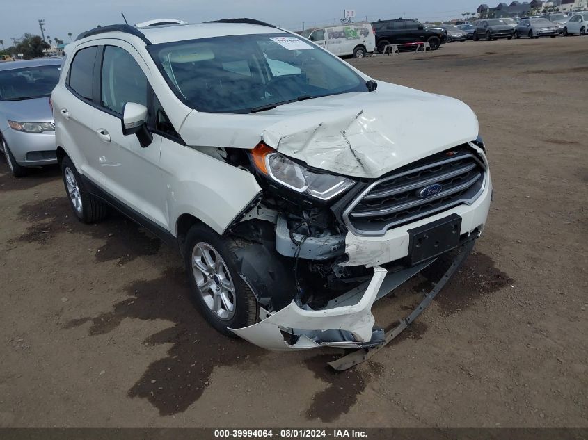 2021 Ford Ecosport Se VIN: MAJ3S2GE9MC444119 Lot: 39994064