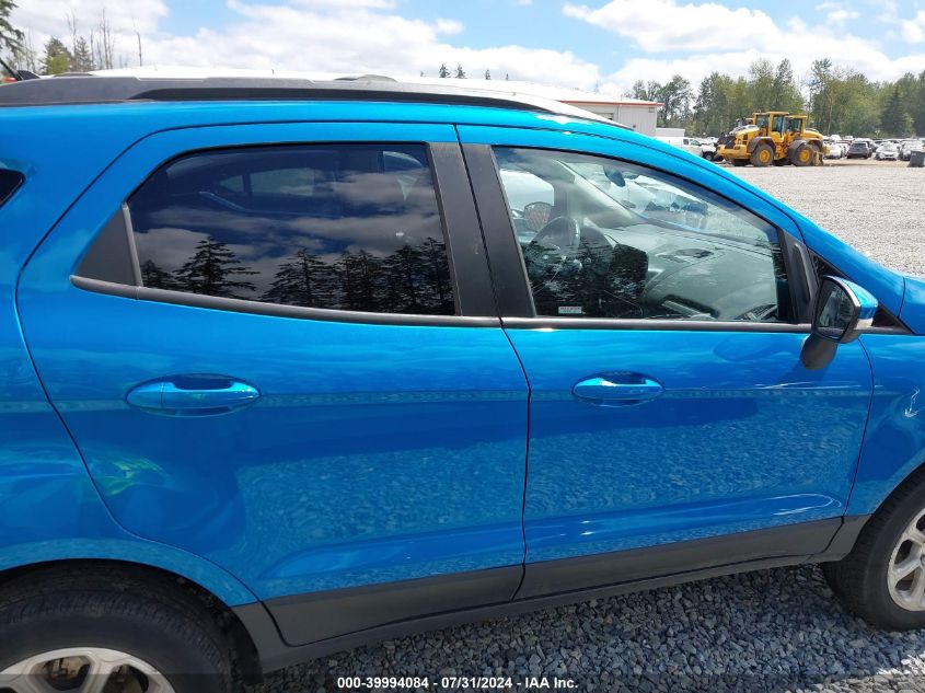2018 Ford Ecosport Se VIN: MAJ6P1UL3JC233604 Lot: 39994084