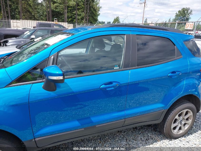 2018 Ford Ecosport Se VIN: MAJ6P1UL3JC233604 Lot: 39994084