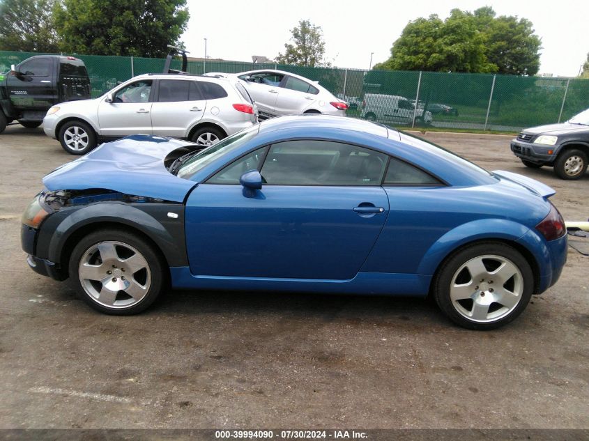 2001 Audi Tt VIN: TRUWT28N711003850 Lot: 39994090