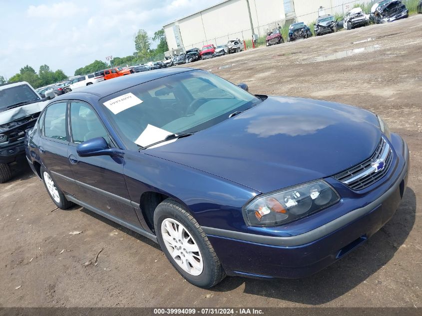 2G1WF52E129175650 | 2002 CHEVROLET IMPALA