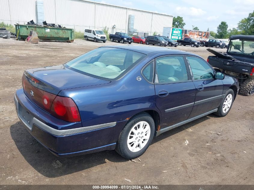 2G1WF52E129175650 | 2002 CHEVROLET IMPALA