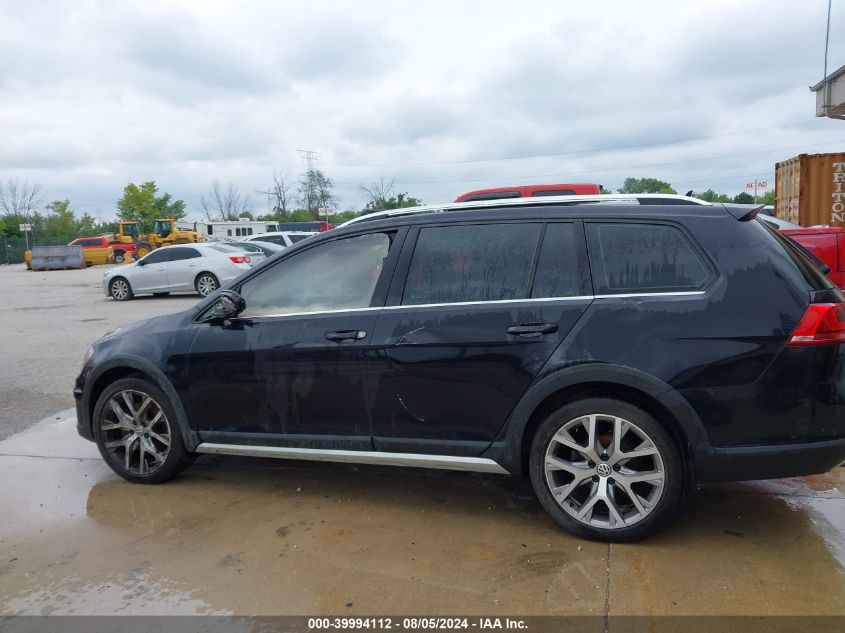 2017 Volkswagen Golf Alltrack Tsi S/Tsi Se/Tsi Sel VIN: 3VWH17AU3HM520533 Lot: 39994112