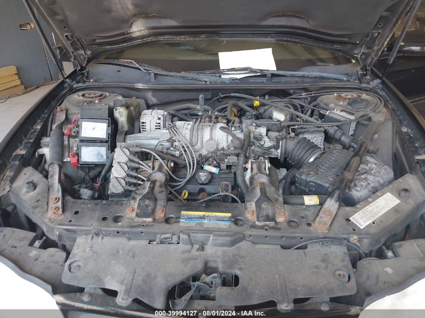 2004 Chevrolet Monte Carlo Ss Supercharged VIN: 2G1WZ151149378999 Lot: 39994127