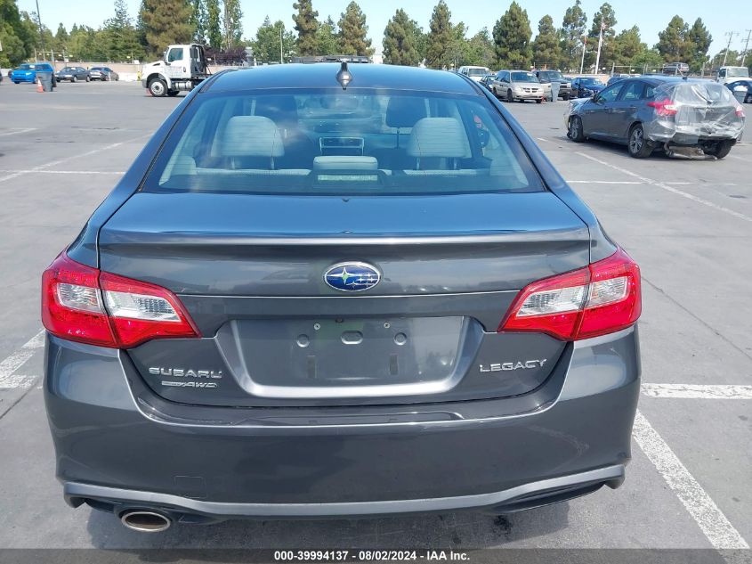 2018 Subaru Legacy 2.5I Premium VIN: 4S3BNAF67J3041706 Lot: 39994137