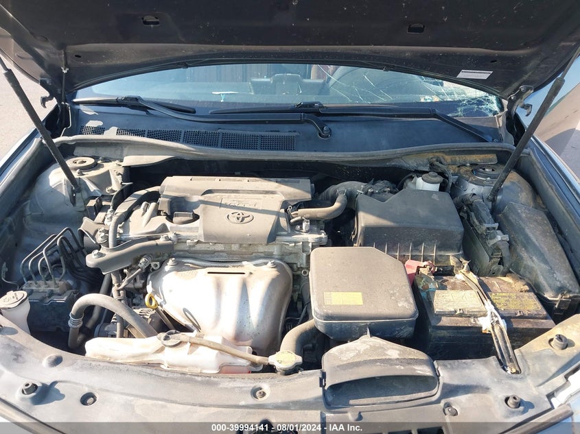 2012 TOYOTA CAMRY VIN: 4T1BF1FKXCU048572