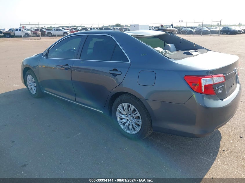 2012 TOYOTA CAMRY VIN: 4T1BF1FKXCU048572