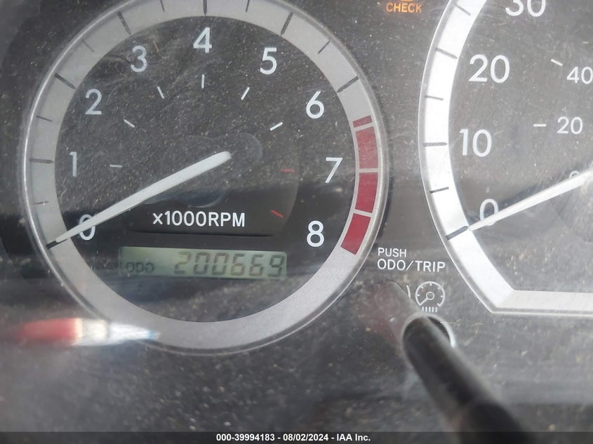 2008 Toyota Sienna Ce VIN: 5TDZK23C98S222953 Lot: 39994183