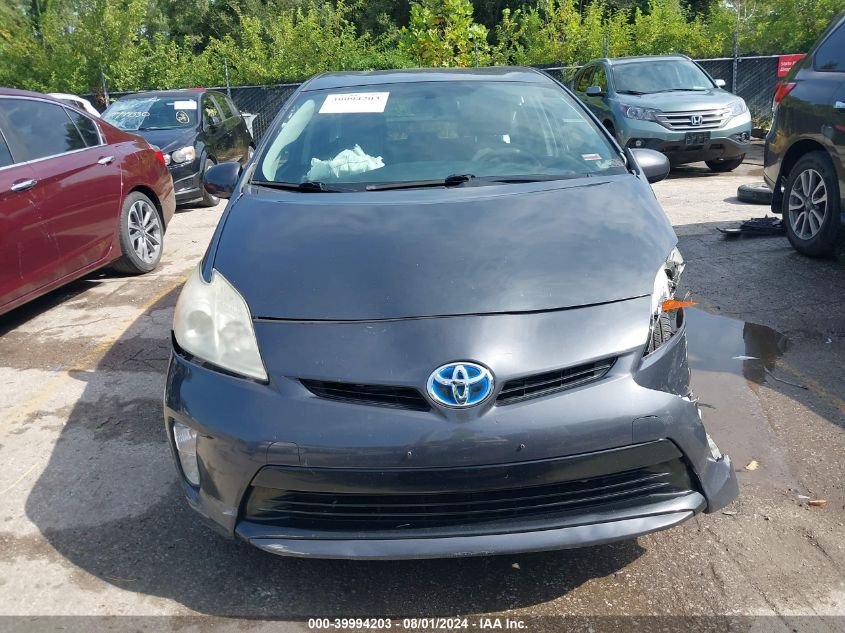 2013 Toyota Prius Two VIN: JTDKN3DU8D1650610 Lot: 39994203