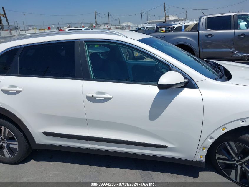 2022 Kia Niro Lxs VIN: KNDCB3LC6N5548691 Lot: 39994235