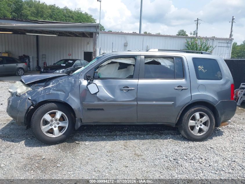 2011 Honda Pilot Ex-L VIN: 5FNYF3H57BB021631 Lot: 39994272