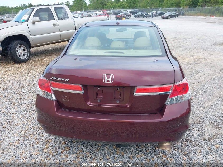 2011 Honda Accord 2.4 Ex-L VIN: 1HGCP2F8XBA068094 Lot: 39994301