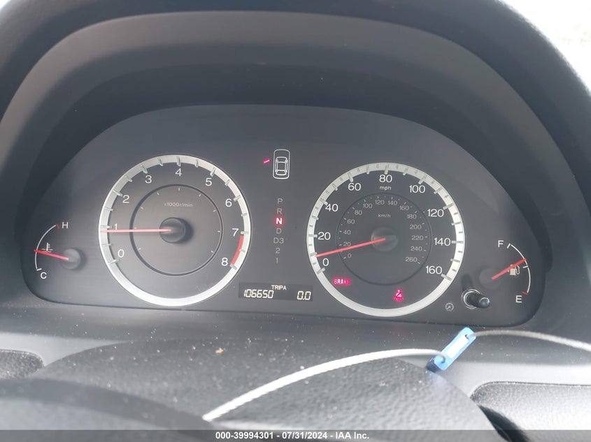 2011 Honda Accord 2.4 Ex-L VIN: 1HGCP2F8XBA068094 Lot: 39994301