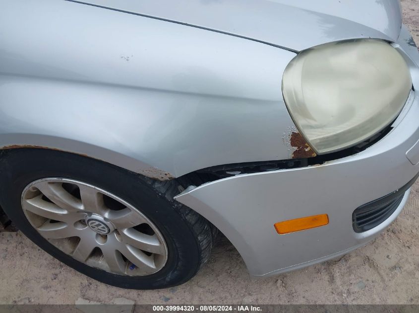 2007 Volkswagen Jetta Wolfsburg Edition VIN: 3VWEF81KX7M144033 Lot: 39994320