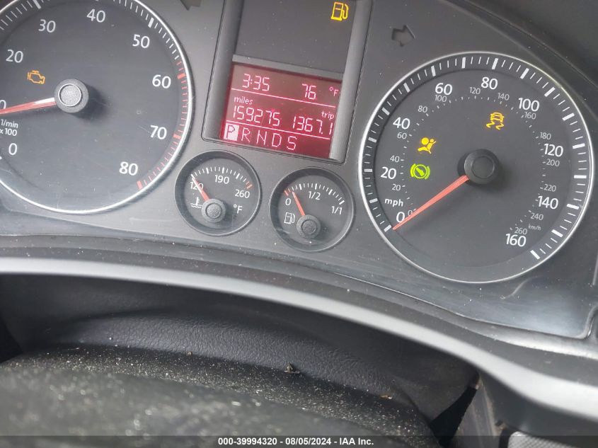 2007 Volkswagen Jetta Wolfsburg Edition VIN: 3VWEF81KX7M144033 Lot: 39994320