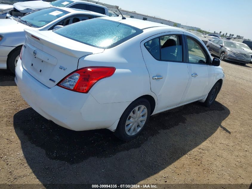 2013 Nissan Versa 1.6 Sv VIN: 3N1CN7AP4DL877105 Lot: 39994335