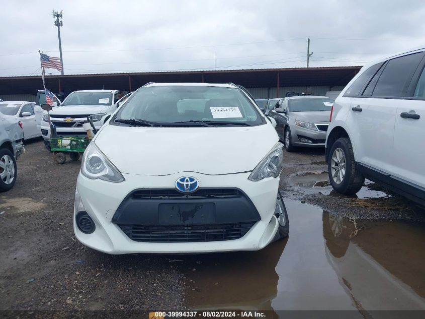 2015 Toyota Prius C One VIN: JTDKDTB31F1582117 Lot: 39994337