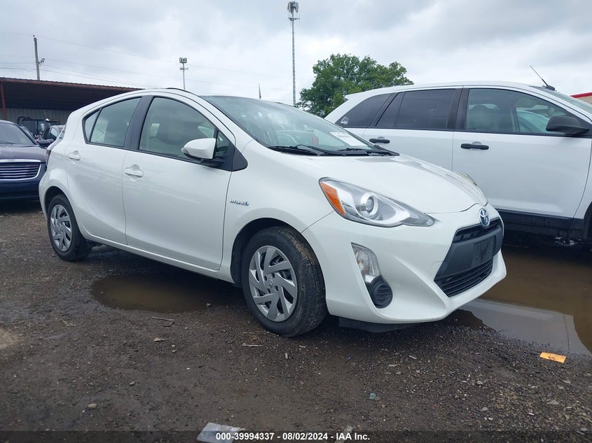 2015 Toyota Prius C One VIN: JTDKDTB31F1582117 Lot: 39994337