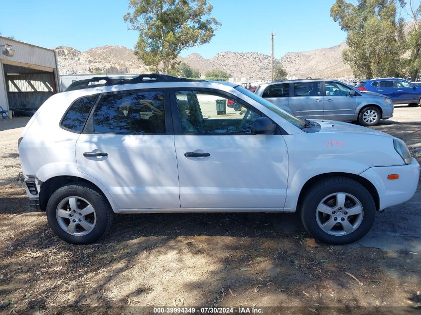 2005 Hyundai Tucson Gl VIN: KM8JM12B25U221950 Lot: 39994349