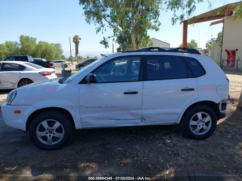 2005 Hyundai Tucson Gl VIN: KM8JM12B25U221950 Lot: 39994349