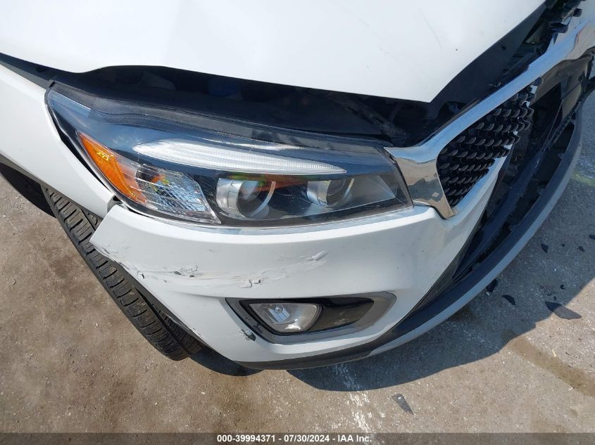 2016 KIA SORENTO 3.3L EX - 5XYPHDA57GG066705