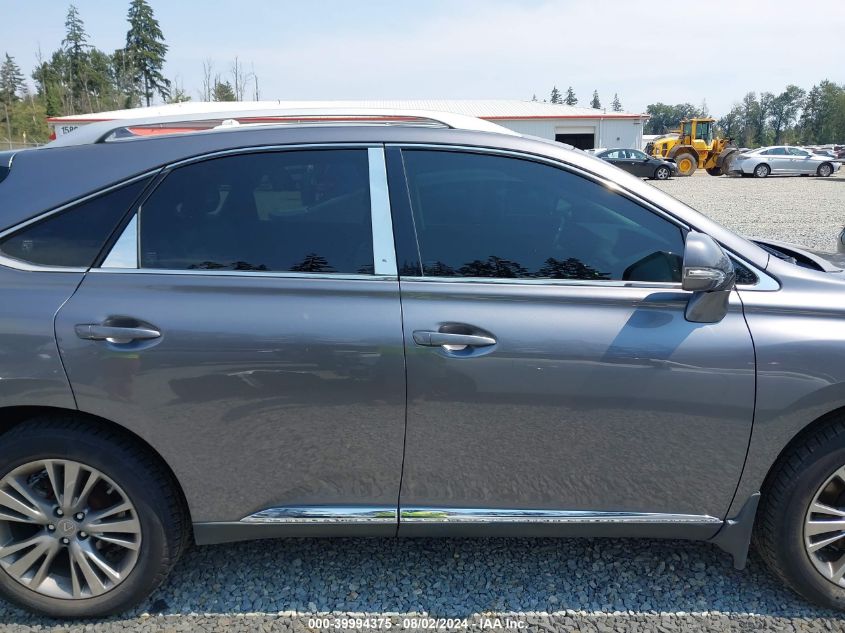 2013 Lexus Rx 350 F Sport VIN: JTJBK1BA6D2456431 Lot: 39994375