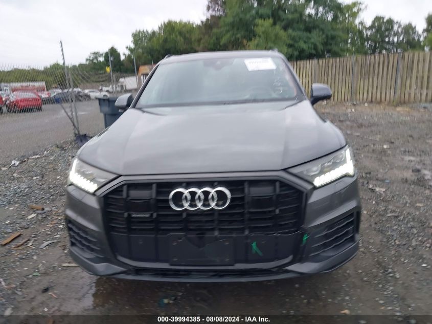 2020 Audi Q7 Prestige 55 Tfsi Quattro Tiptronic VIN: WA1VXAF77LD012701 Lot: 39994385