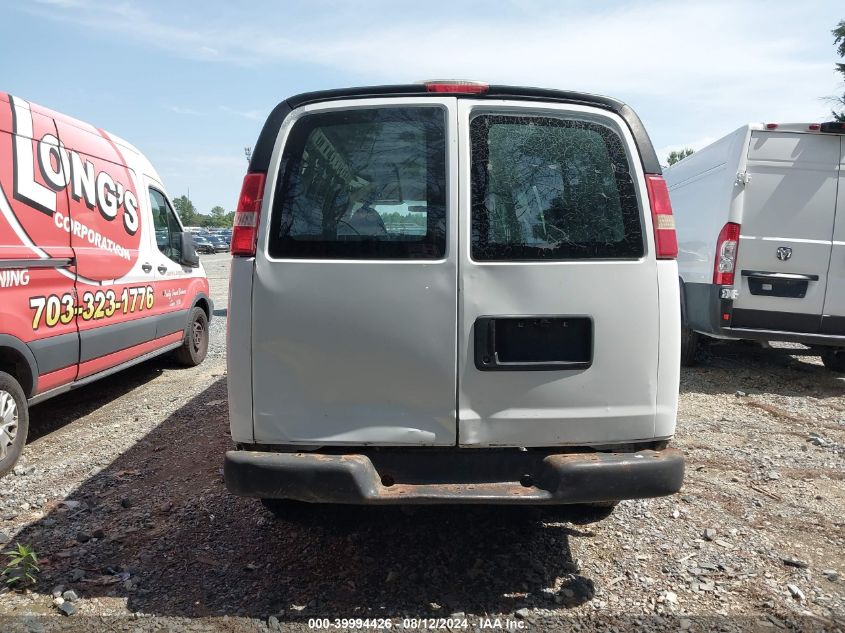 2015 GMC Savana Cargo Van Work Van VIN: 1GTW7GCG6F1148454 Lot: 39994426