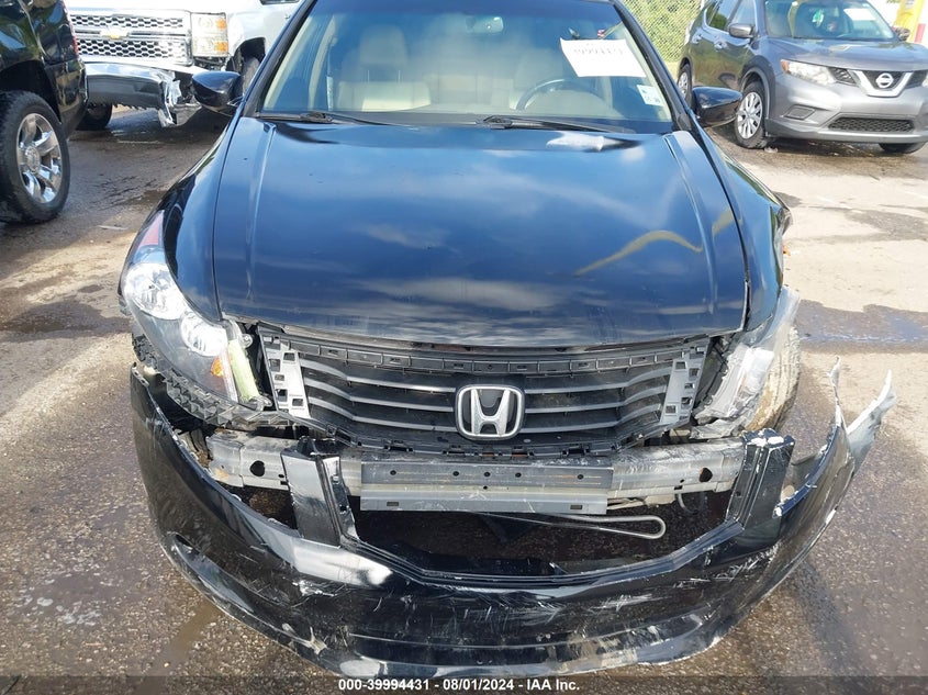 2010 Honda Accord Exl VIN: 1HGCP3F80AA023752 Lot: 39994431